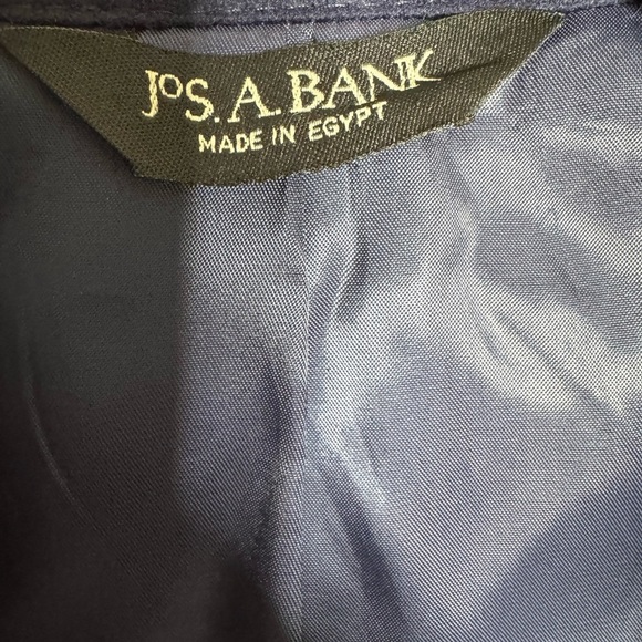 Men! Jos. A. Bank Navy Wool & Cashmere Navy Suit Jacket Blazer size 46R - Picture 5 of 7